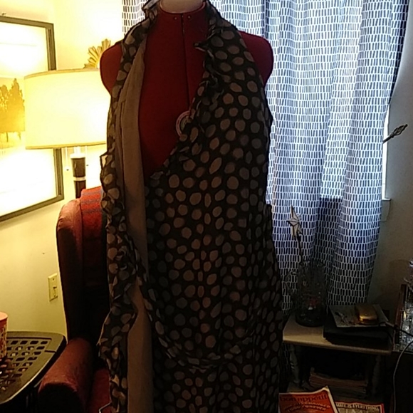 Sz 18 LOFT faux,wrap dress - Picture 5 of 6